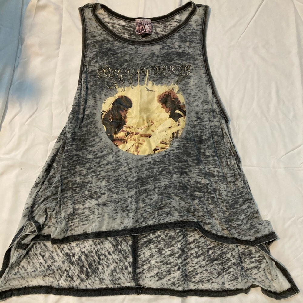 Junior’s Grey Steppenwolf Tank Top